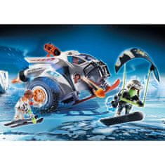 Playmobil Spy Team Snežný klzák , TOP agenti, 61 dielikov