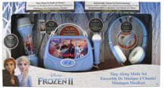 Disney Set Frozen II - slúchadlá, svietidlo, karaoke box