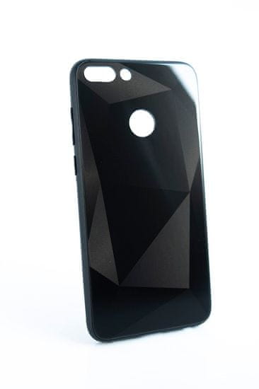 Case4mobile Glass case 3D Diamond pre Huawei Mate 20 Pro - čierny