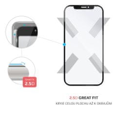 FIXED Ochranné tvrdené sklo Full-Cover pre Huawei Y9 (2018) cez celý displej - čierne
