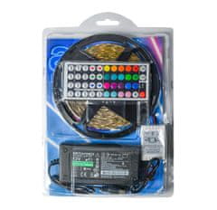 Aga 2x LED pásik RGB 5 m + ovládač + zdroj