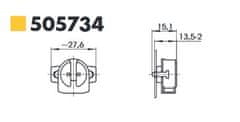 Vossloh-Schwabe Objímka pätice s pružinou G5/T5
