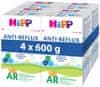 HiPP Špeciálna dojčenská výživa BIO Anti-Reflux 4 x 600 g
