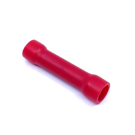Izolovaná Cu lisovacia spojka červená 1,5mm² 1,5mm2 / L=25mm 100 ks