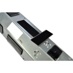 Solight Predlžovací prívod - 4 zásuvky, 1,5m, 3x 1mm2, IP20, rohový design, strieborný