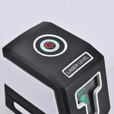Solight Profesionálne laserová vodováha - zelený laser, IP44