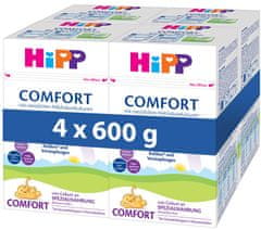 HiPP Špeciálna dojčenská výživa Comfort, 4 x 600 g