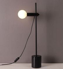 ACA Stolová lampa HERA max. 40W/E14/230V/IP20, čierna