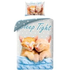 Halantex Bavlnené posteľné obliečky Ryšavé mačiatka