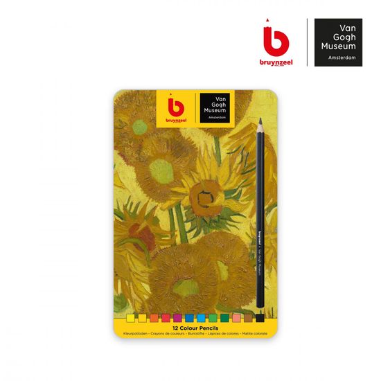 Bruynzeel Bruynzeel farbičky Van Goghovo múzeum Slnečnice 12 farieb