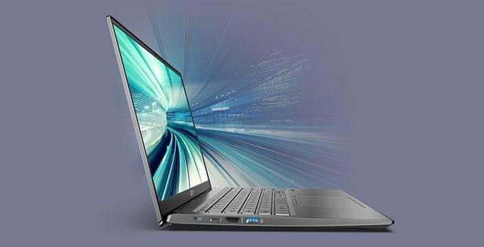 Notebook Acer Swift 3 16 palců Full HD Intel Core i7 11 generace Iris Xe Graphics WiFi ax 1 TB SSD 16 GB RAM DDR4 výkon na rozdávání hliníkový kryt odolnost tenké provedení
