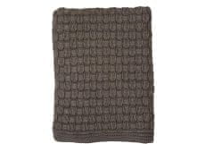 Fine Bavlnená deka DANDY 141 brown, 130 x 170 cm