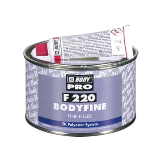 HB BODY fine F220 - tmel jemný biely 1kg