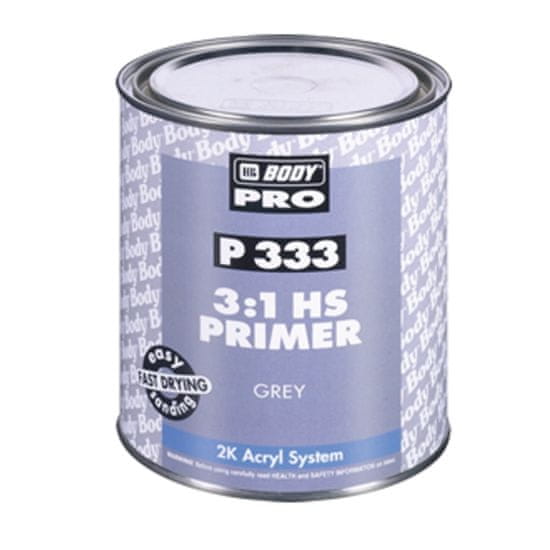 HB BODY PRIMER P333 HS 3:1 plnič šedý 3L
