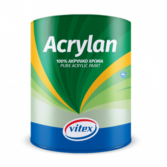 Vitex ACRYLAN - veľmi kvalitná akrylátová fasádna farba, umývateľná BIELA 0,75L
