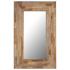Vidaxl Zrkadlo 50x80 cm recyklované teakové drevo