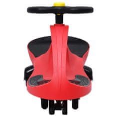 Vidaxl Samochodiace autíčko pre deti s klaksónom červené