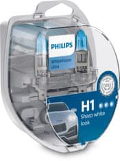 Philips 12V H1 55W P14,5s+W5W White Vision ultra Box