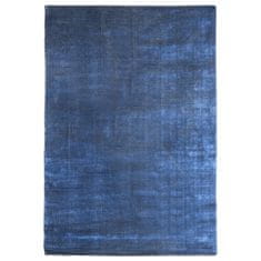 Vidaxl Koberec skladací a prateľný modrý 120x170 cm polyester