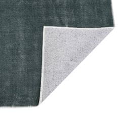 Vidaxl Koberec skladací a prateľný sivý 160x230 cm polyester