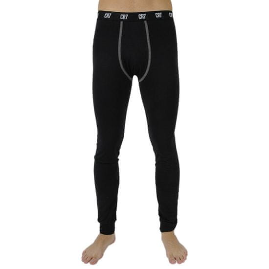 CR7 Pánske nohavice na spaní čierne (8300-21-227)
