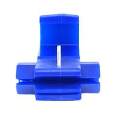 Izolované Cu lisovacie rozbočovače zárezové modré 2,5mm² 1,5-2,5mm2 100 ks