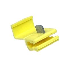 Izolované Cu lisovacie rozbočovače zárezové žlté 6mm² 4-6mm2 100 ks
