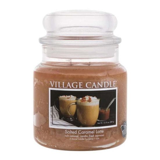 Village Candle Obec Candle - vonná sviečka Salted Caramel Latte (Latte so slaným karamelom) 454g
