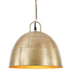 Vidaxl Industriálna vintage závesná lampa 25 W, mosadzná 31 cm E27