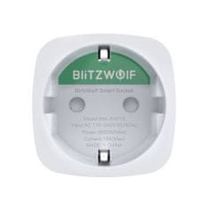 Blitzwolf BW-SHP13 Smart inteligentná zásuvka ZigBee 3.0 3680W, biela