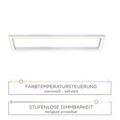 PAUL NEUHAUS PAUL NEUHAUS PURE-LINES, LED stropné svietidlo, hliník, rám, 110x30 cm 2700-5000K 6023-95