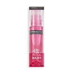 Makeup Revolution Tónovací olej na pery Relove Roll Baby (Lip Oil) 5 ml (Odtieň Matcha)