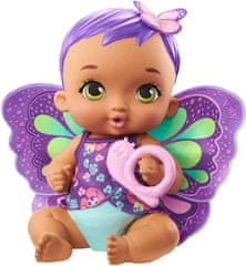 Mattel My Garden Baby Bábätko - fialový motýlik GYP09