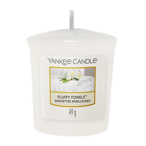 Yankee Candle Sviečka , Našuchorené uteráky, 49 g