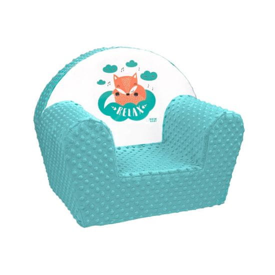 NEW BABY Detská stolička z mincovne Minky Fox
