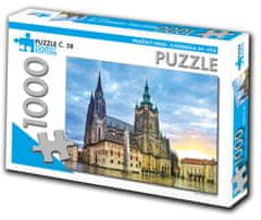 Tourist Edition Puzzle Katedrála sv. Víta, Praha 1000 dielikov (č.28)