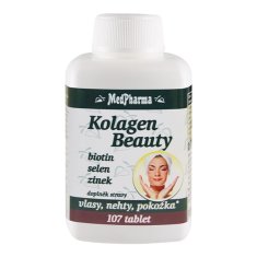 MedPharma Kolagén Beauty - biotín, selén, zinok - 107 tbl.