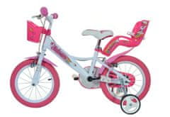 Dino bikes Detský bicykel 144R-UN Unicorn Jednorožec 14