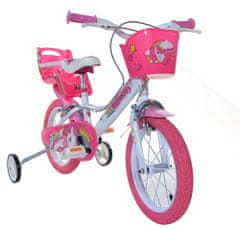 Dino bikes Detský bicykel 164R-UN Unicorn Jednorožec 16
