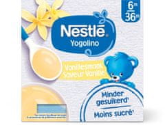 Nestlé Yogolino mliečny dezert s príchuťou vanilky 6x (4x100g)