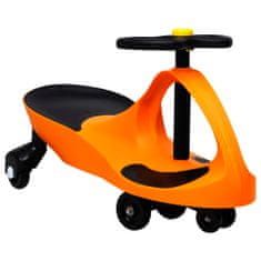 Vidaxl Samochodiace autíčko pre deti s klaksónom oranžové
