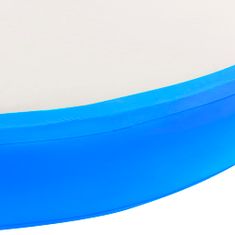 Vidaxl Nafukovací gymnastický matrac s pumpou 100x100x15 cm PVC modrý