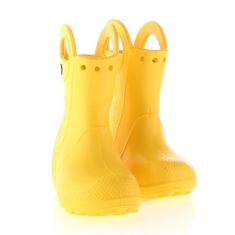 Crocs Galoše do vody žltá 34 EU Handle Rain Boot Kids