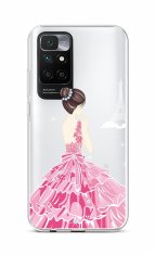 TopQ Kryt Xiaomi Redmi 10 silikón Pink Princess 66541