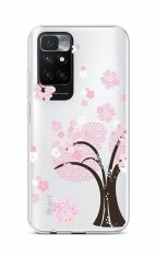 TopQ Kryt Xiaomi Redmi 10 silikón Cherry Tree 66532