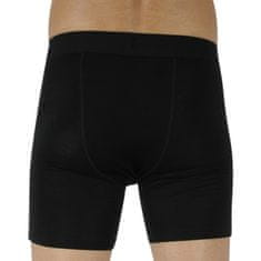 Pánske boxerky merino čierne (100088-1169-001) - veľkosť L