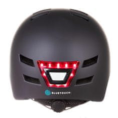 Bluetouch Bezpečnostná helma BLUETOUCH black s LED, L
