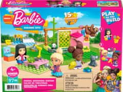 MEGA BLOKS Mega Construx Barbie starostlivosť o zvieratká GYH09