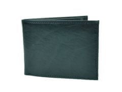 VegaLM Elegantná peňaženka z pravej kože v čiernej farbe