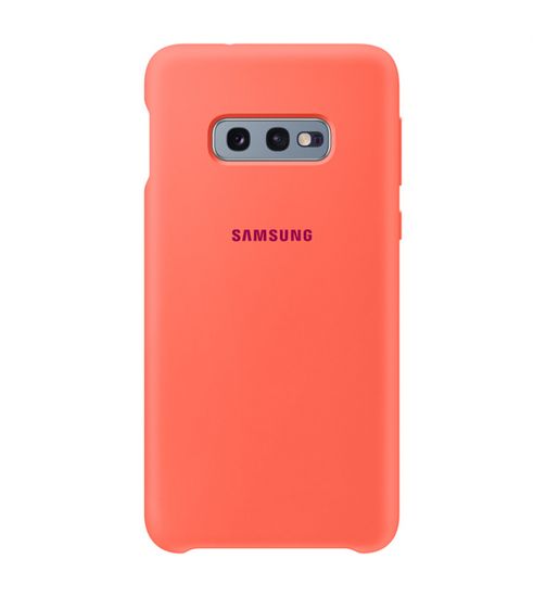 SAMSUNG Silicone Cover pre Galaxy S10e ružový, EF-PG970THEGWW